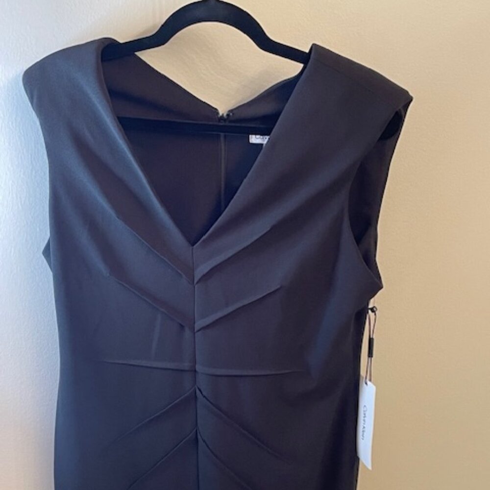 Black Calvin Klein Sheath Dress